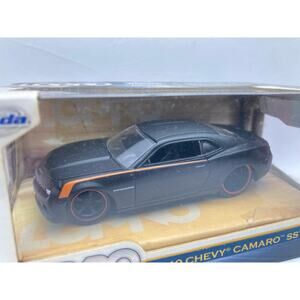 New JADA LAPRO Diecast Car 2010 Chevy Camaro SS 1/64 Scale Black Orange